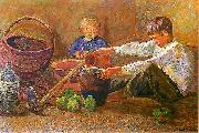 Boys and still life Zygmunt Waliszewski